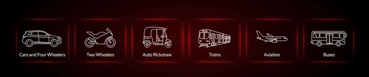 Mobility Sectors Red Theme